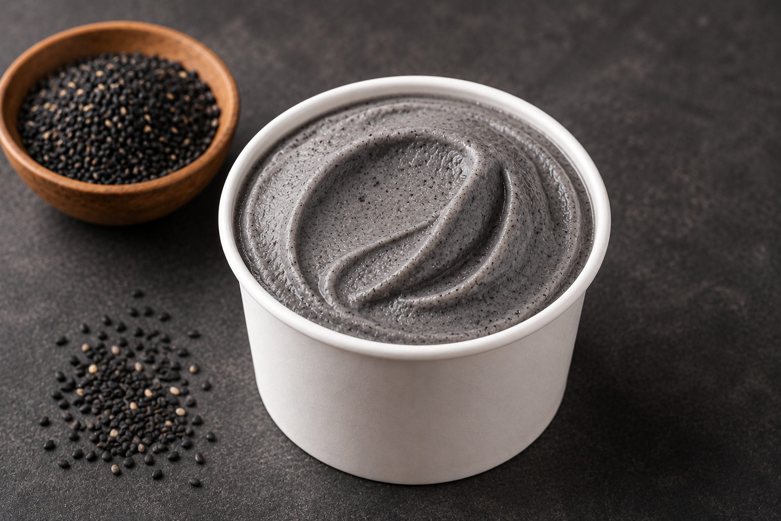 Black Sesame Gelato