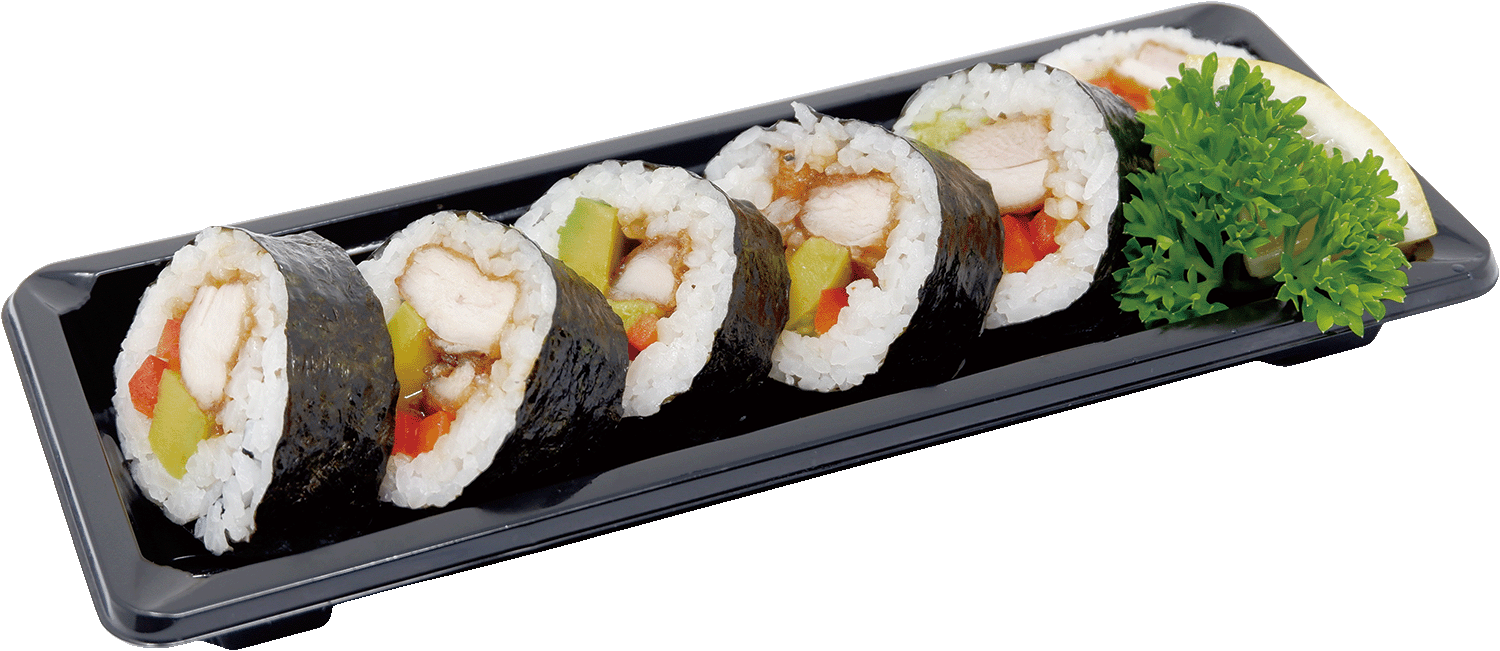 Teriyaki Chicken Roll (6P)